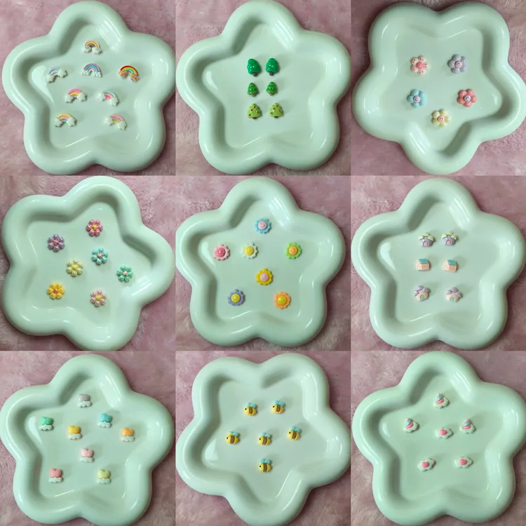 迷你树脂亚克力diy配件奶油胶配件