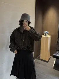 OSENSO"绒绒暖调-百褶裙"秋冬时尚百搭显瘦羊毛百褶裙QZ250839