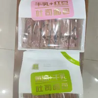 黄油牛油红豆吐司面包