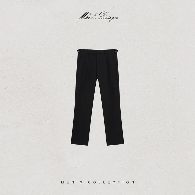 MBNL-F「那不勒斯」秦磊男装棉定纺内复磨毛休闲裤LL-WKZ2090