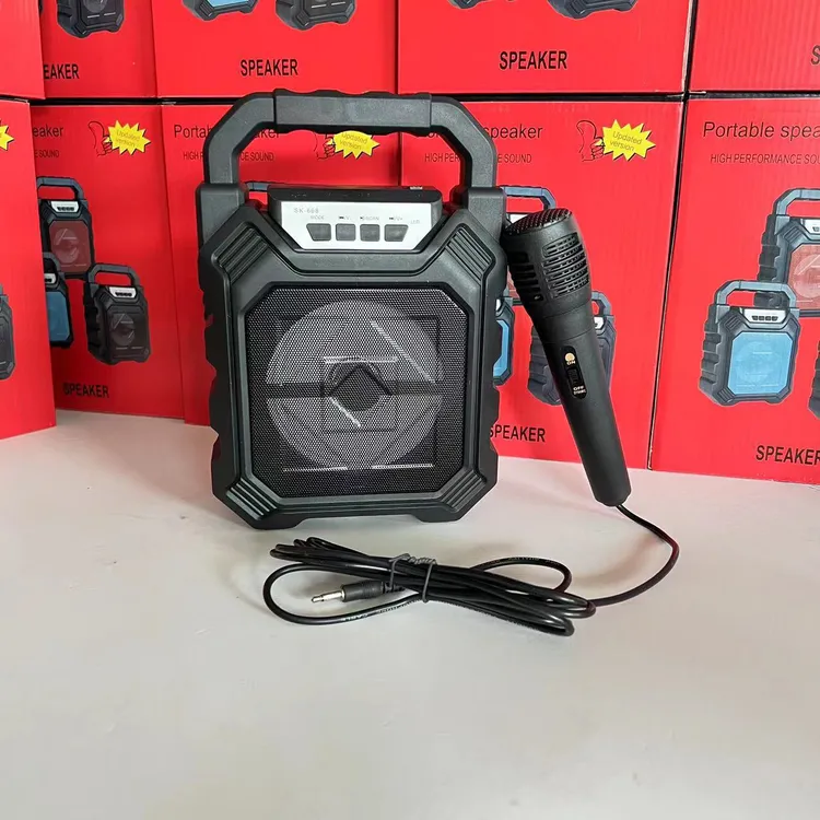 便携蓝牙插卡K歌小音响5966