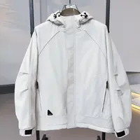 【二棉外套】秋冬男士时尚新款潮流连帽高品质加厚保暖258819#