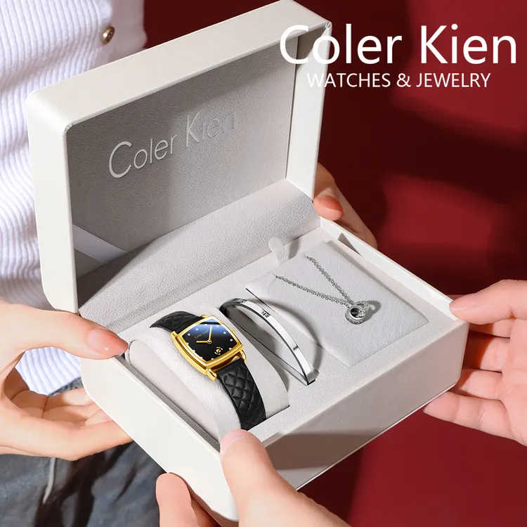 ColerKien小船锚时尚复古风格女士腕表轻奢气质小众简约经典方形