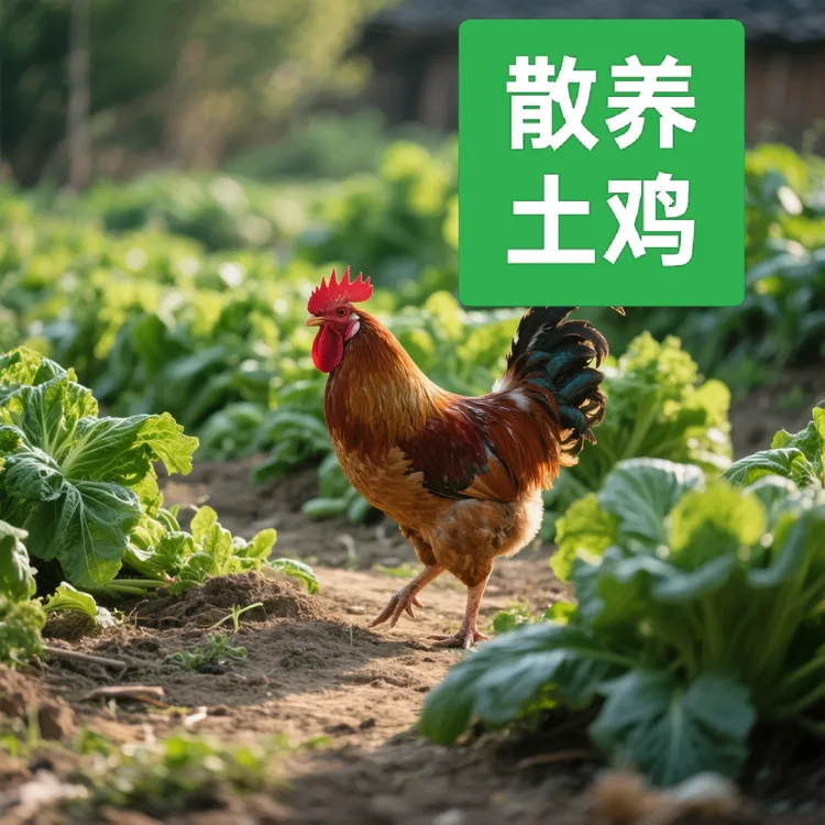 农家散养土鸡净重3斤左右带内脏 包冰率不含冰