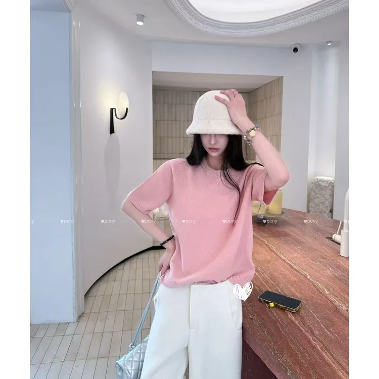 PCNY「轻启秋日」不理理冬季新款女装纯色洋气百搭高级感针织衫上衣