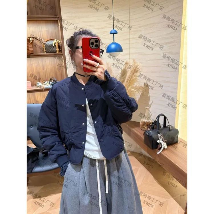 XMM【小短版棉衣外套】时尚百搭潮流显瘦洋气宽松休闲加厚保暖H9811