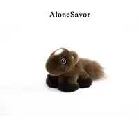 龍喜儿【ALONE SAVOR】时尚獭兔毛加狐狸毛玩具B514