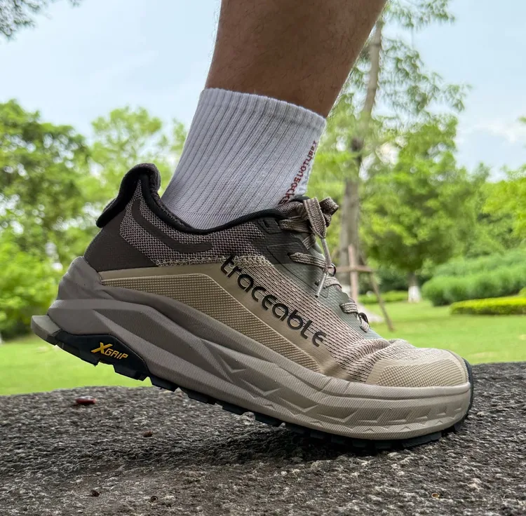 出口德国网面透气减震回弹防滑耐磨户外运动鞋男鞋跑山鞋户外鞋