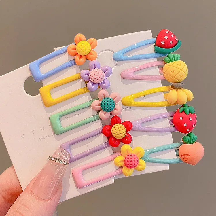 婴儿宝宝小号bb发夹儿童可爱超萌汗毛夹刘海夹子婴幼儿不伤发头饰