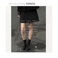 TomaTo-时尚高级感百搭半身裙显瘦时髦短裙休闲包臀裙C25Q79261