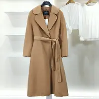 麦迪尚品【白LY】50407115气质时尚双面呢大衣秋冬女装专柜正品