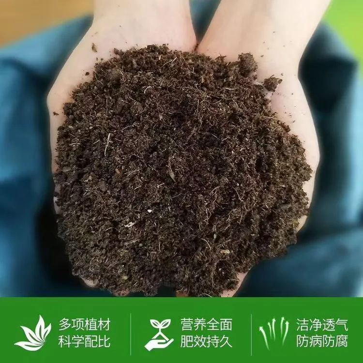 松针腐熟腐殖土有机营养土养花种菜土壤盆栽家用通用型腐叶土
