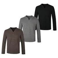 【EME】【雪花肌理感】新贵轻奢老钱风V领长袖针织毛衣休闲百搭