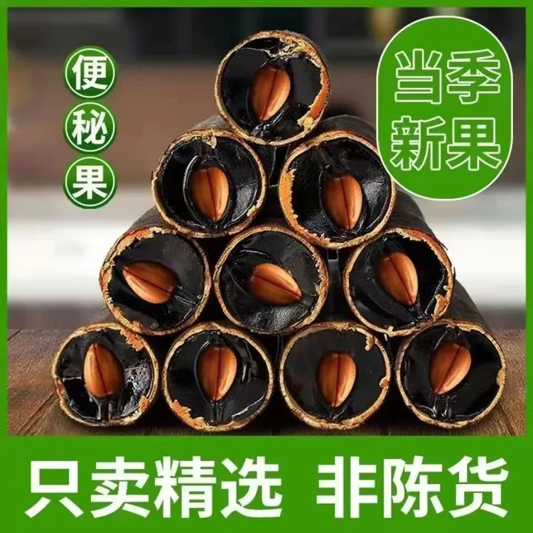 云南高山植物腊肠果g人工选货无坏果无花果2024年新货干净正品