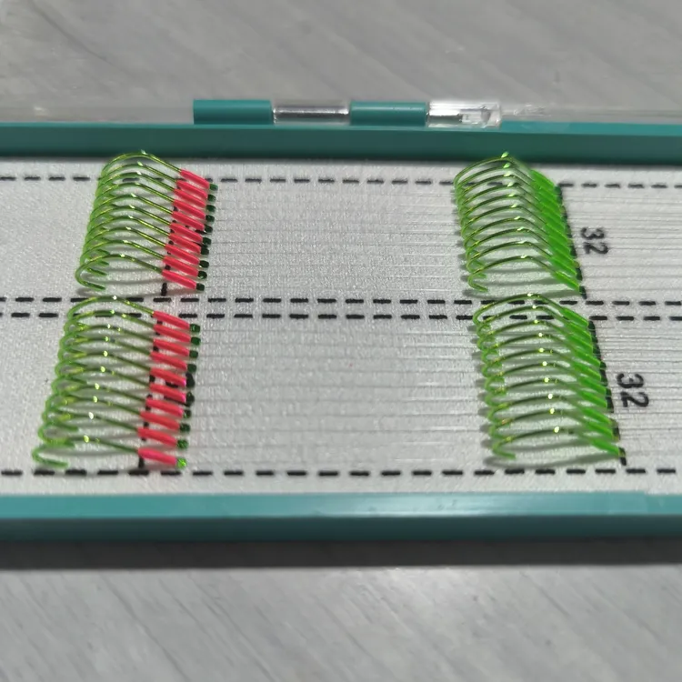 竞技狼牙无结子线双钩黑坑休闲野钓专用适合钓鲫鱼