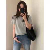 【磨毛正肩短袖】软糯百搭短袖