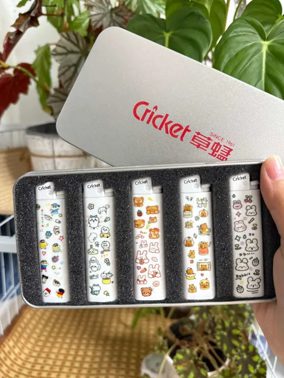 Cricket草蜢个性卡通萌趣高颜值防爆一次性打火机送男女友礼物潮
