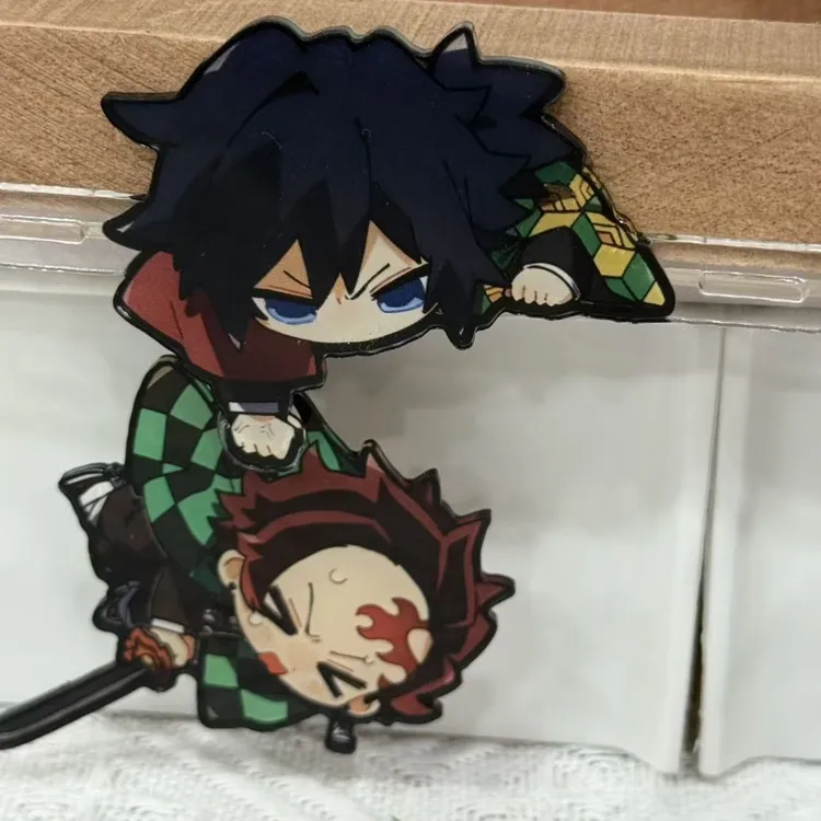 【公主】鬼灭之刃炭治郎富冈义勇创意亚克力坐姿立牌挂饰汽车用品