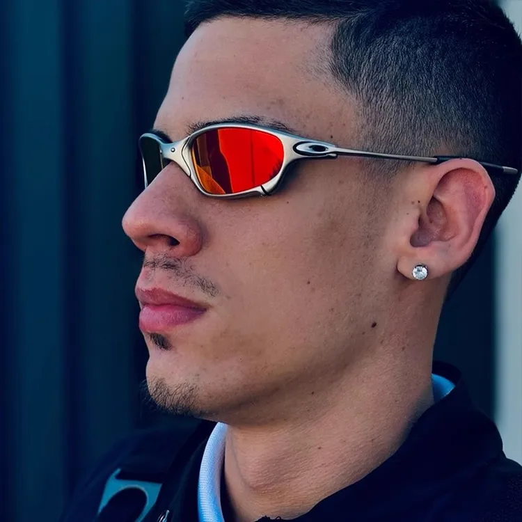 摩托车骑行防风眼镜近视开车专用偏光墨镜男高级感痞帅未来感彩色