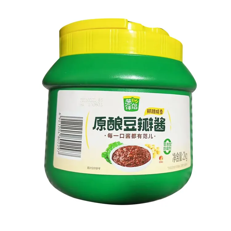 欣和葱伴侣原酿豆瓣酱2千克原酿酱大豆黄豆酱菜蘸食酱800克酱拌料