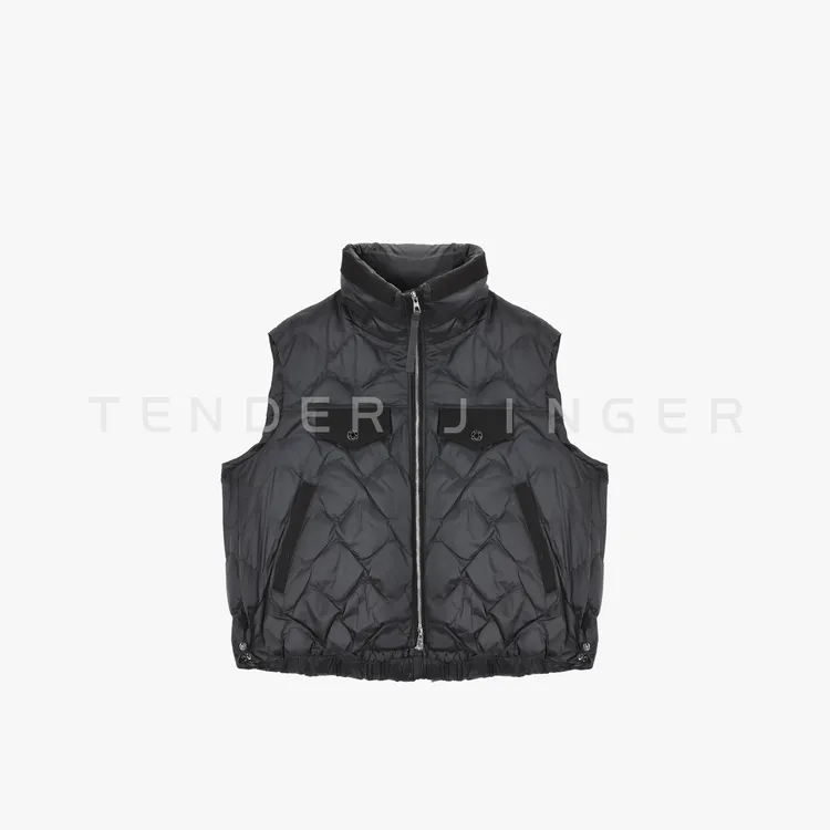 Tender Jinger｜线下专供 立领短款羽绒服马甲T54DU50590
