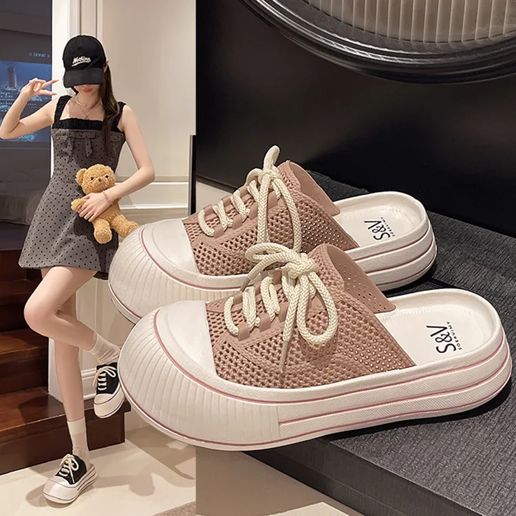 洞洞鞋女款网红外穿2025新款爆款外出厚底拖鞋女鞋防滑女士凉拖鞋