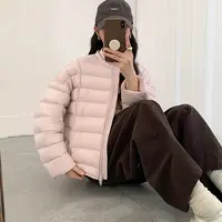 董小姐/排骨羽绒服女短款冬季90白鸭绒超好看小个子泡芙外套