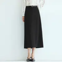 【衣衣专属】伊芙丽经典基础H型中长半身裙女2025秋新显瘦1G8941201