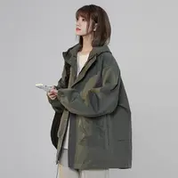 824/3005 立领夹克外套男春秋季潮牌宽松日系工装休闲冲锋衣男