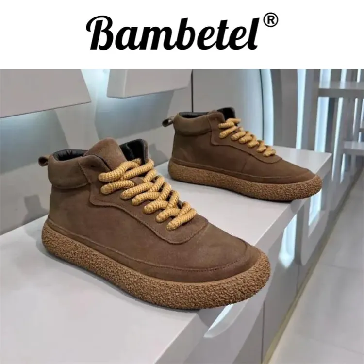 Bambetel潮男鞋软底鞋舒适鞋棉鞋加绒加厚鞋保暖鞋男鞋轻便鞋秋冬