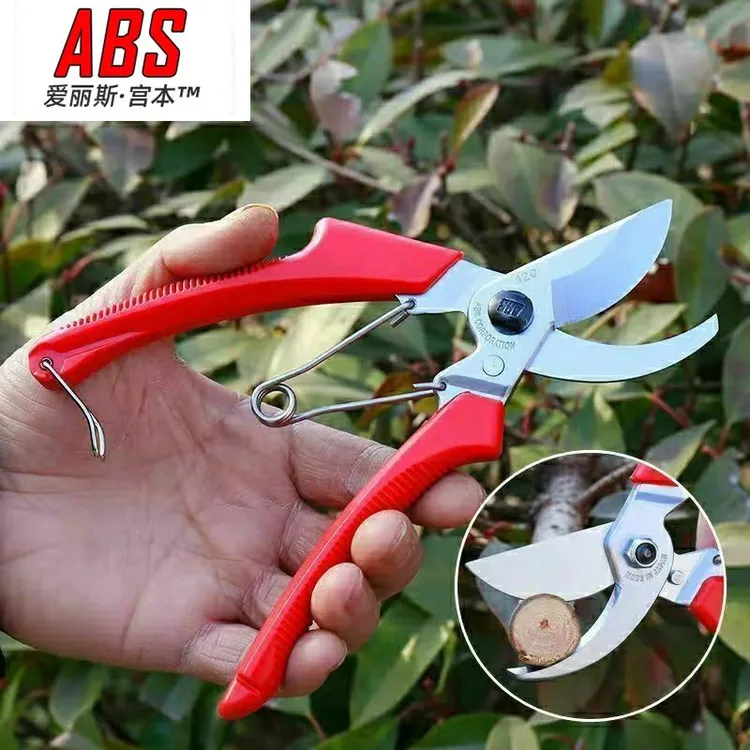 原装爱丽斯宫本果树剪正品120DX手工修枝园艺剪刀修剪树枝剪刀