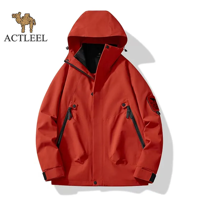 ACTLEEL【美洲户外】冲锋衣单冲运动户外休闲防水防风透气情侣