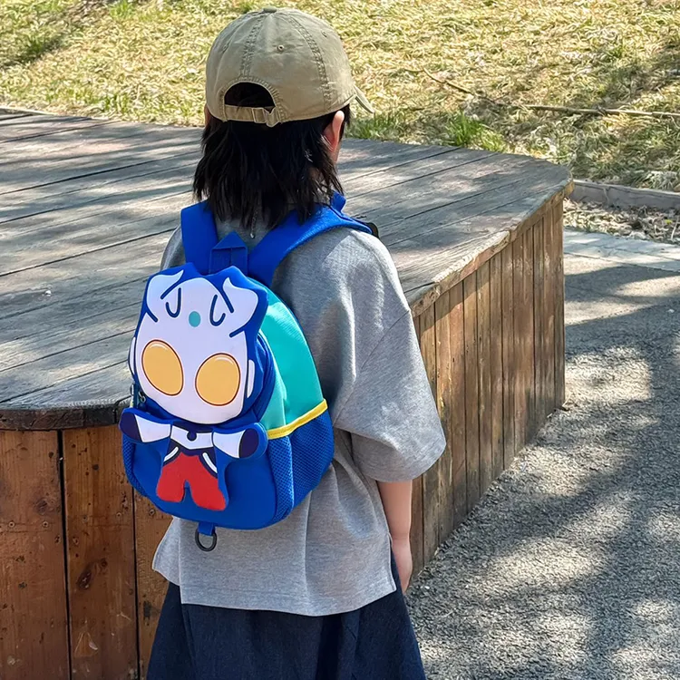 幼儿园奥特曼男孩书包可爱卡通小班儿童背包轻便防走失宝宝双肩包