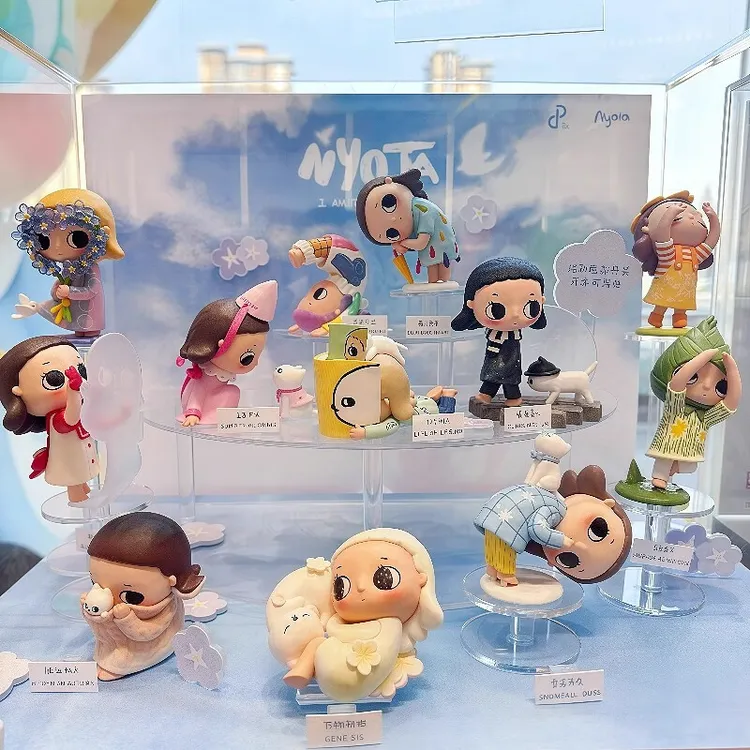 Nyota四季时序系列手办盲盒潮流摆件松软的生活公仔玩偶模型玩具
