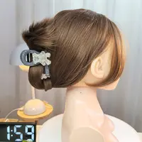 可爱小熊甜美百搭卡通抓夹