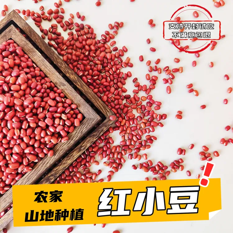 【25年新红豆】正宗沂蒙山红小豆精选农家杂粮天然营养软糯豆浆豆沙