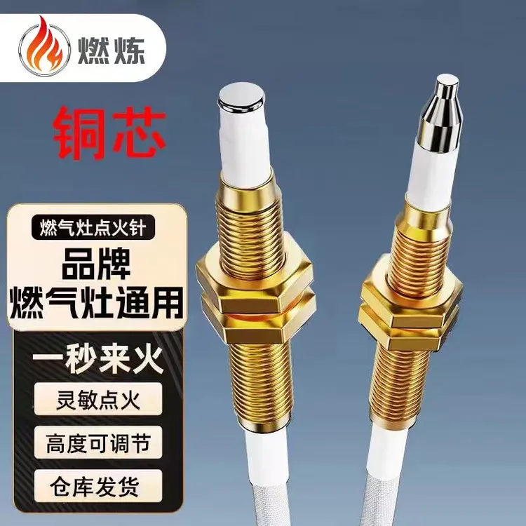 燃炼感应针 点火针通用型配件熄火保护燃气灶煤气灶可调节qyzb