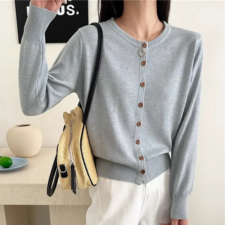 针织开衫外套女春夏装上衣2025新款爆款休闲宽松洋气上衣薄款外搭