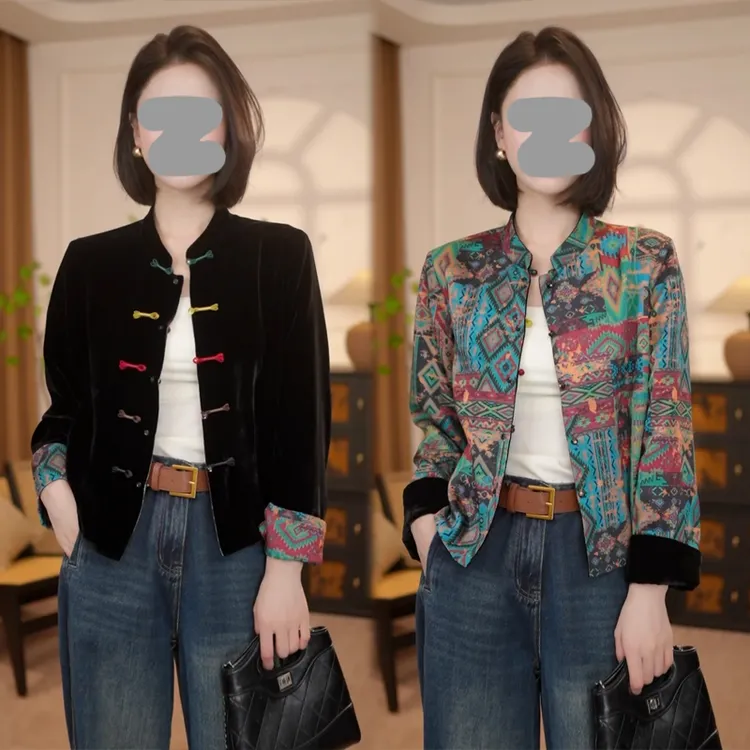 韩版时尚双面穿外套女2025年早秋新款时尚百搭设计感显瘦通勤衣服