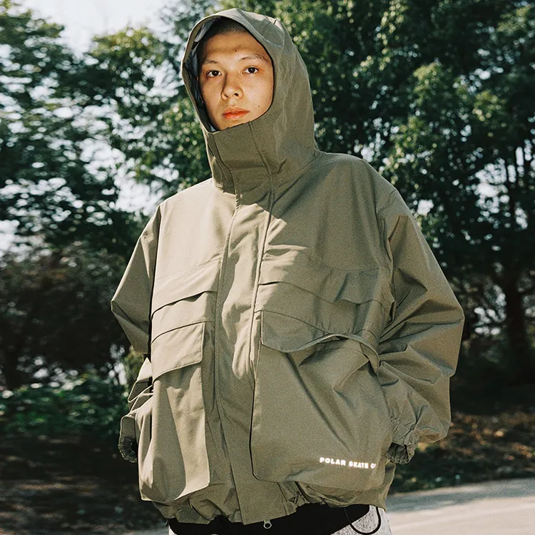 Polar Skate Co Cargo Shell Jacket 户外全防水压胶3L冲锋衣外套