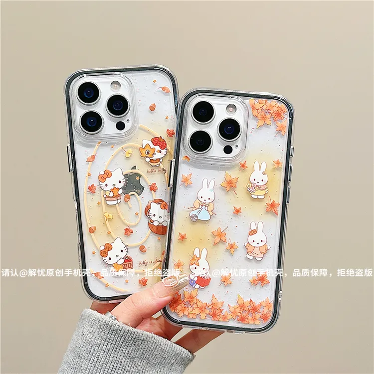 三合一炫彩适用苹果iPhone17/华为荣耀/OPPO/VIVO/小米手机壳爆款