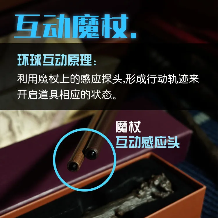 北京 环球影城 互动版哈利波特 赫敏 邓布利多 伏地魔 互动魔杖