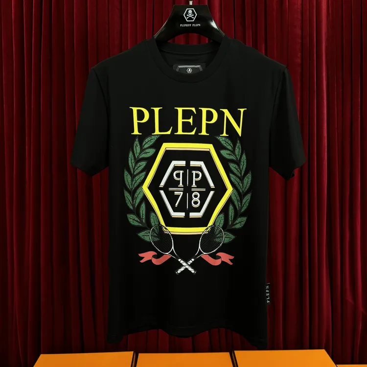 PLIPHPP PLEPN正品PLEPN和平网球拍橄榄叶高端短袖t恤男圆领1750