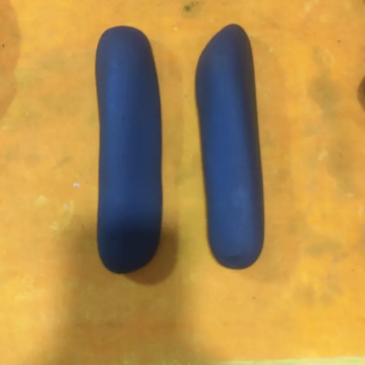 家具摆件蓝色镇尺造型石摆件原石摆件长22MM宽5MM厚3MM