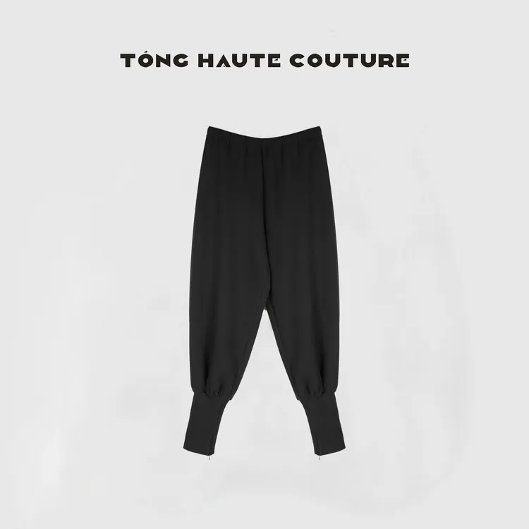 【素界】冬季新款轻奢轻熟风定制面料百搭时尚休闲裤 YK183