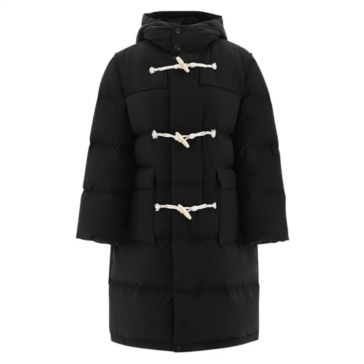 HEXU 主播推荐 木扣中长款棉袄（yā绒）