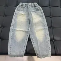 杭州六小六正版BY LIUXIAOLIU秋季儿童牛仔裤540