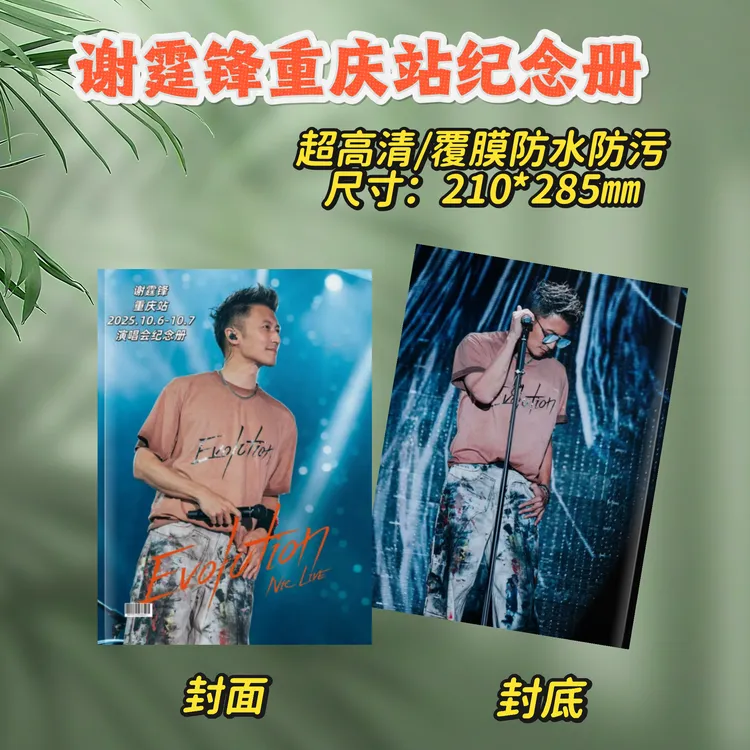 谢霆锋/张学友2026台历各个站纪念册/歌词本创意应援礼物周边