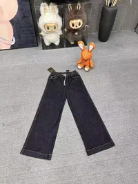 82952 弹力黑金松紧腰拖地裤