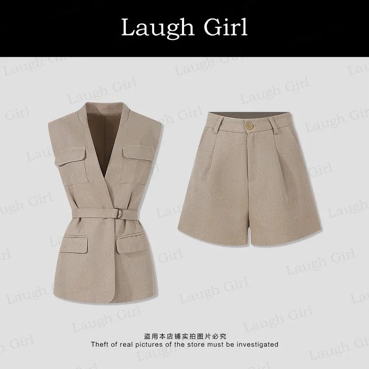 楚楚君 Laugh girl【高定款】25年秋装新品时髦高级套装 DL53730J